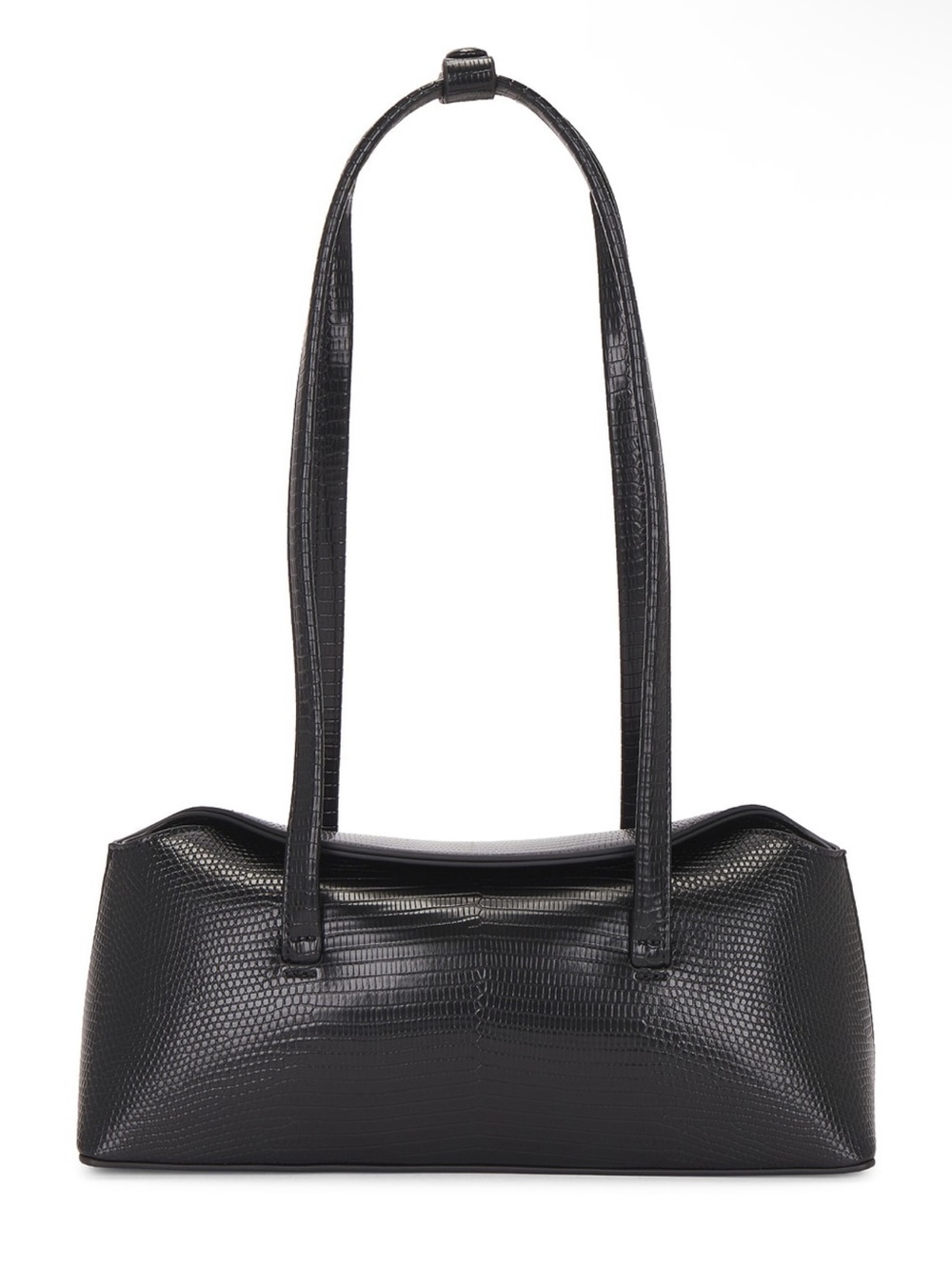 Freja New York x Heaven Mayhem Mini Chrystie Bag | Reptile Noir